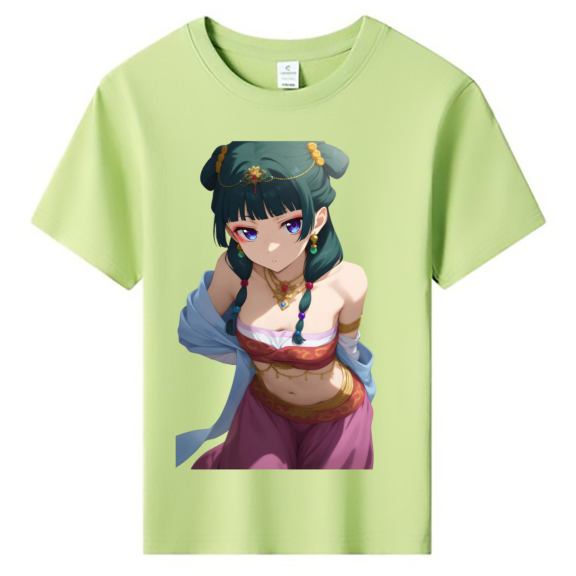 （画像用） 薬屋のひとりごと The Apothecary Diaries 綿100％キッズTシャツ（フロントプリント）